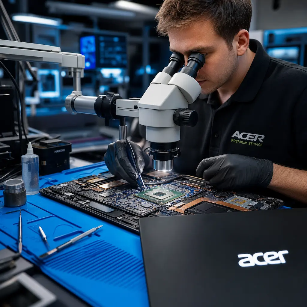Замена видеокарты ноутбука Acer в Балахне