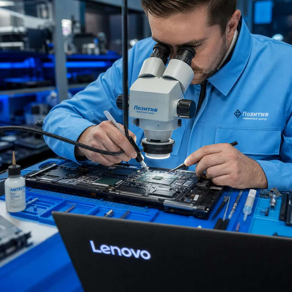 Замена видеокарты ноутбука Lenovo в Балахне
