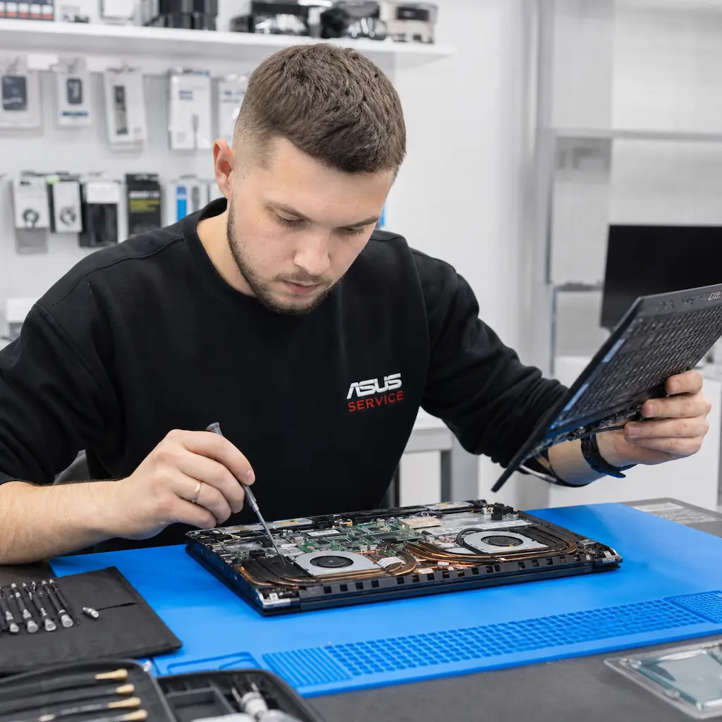 заменить клавиатуру на ноутбуке Asus в Балахне