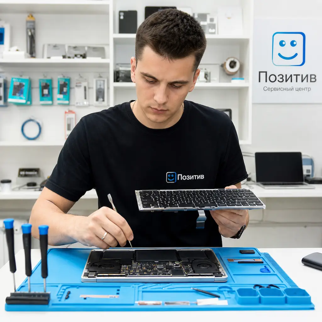 заменить клавиатуру на Apple Macbook в Балахне