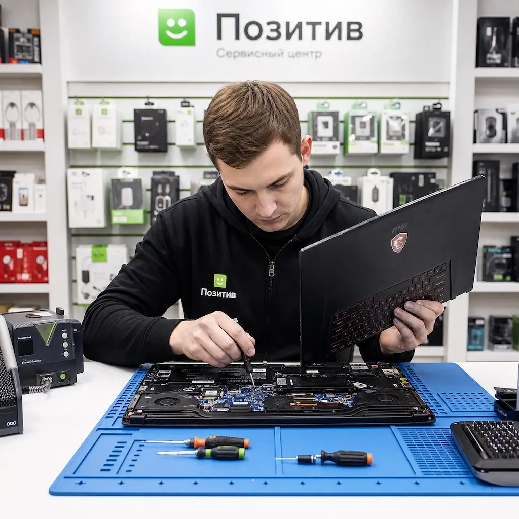 заменить клавиатуру на ноутбуке MSI в Балахне
