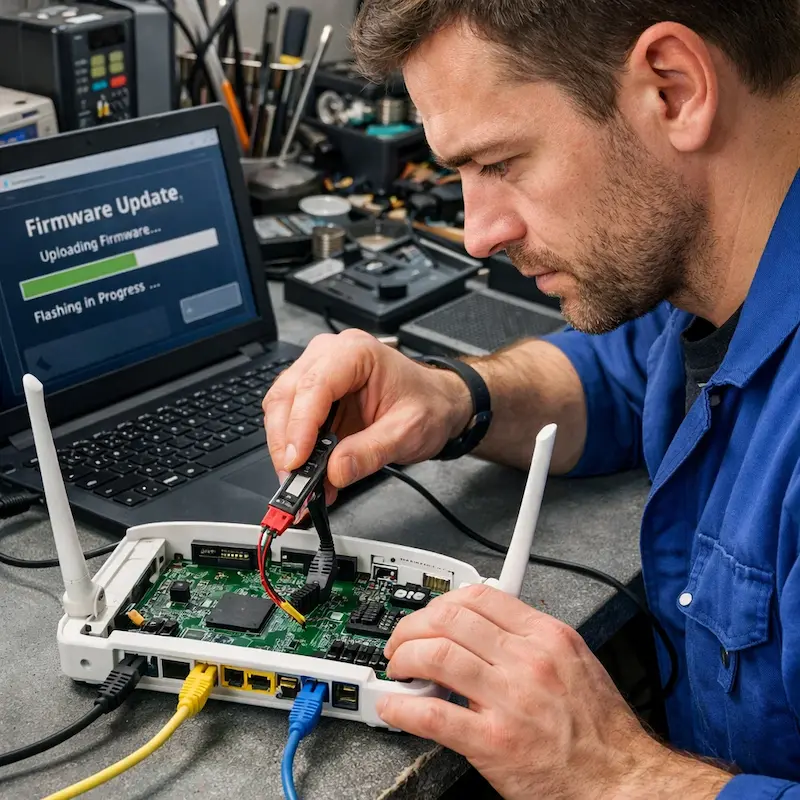 Обновление прошивки роутера в Балахне