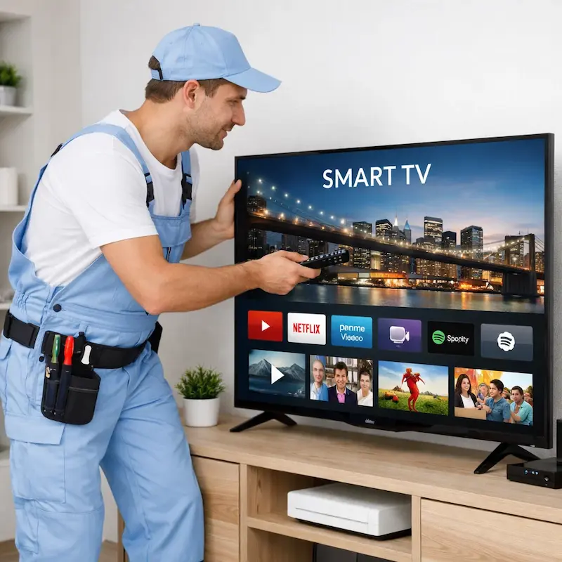 Как вызвать мастера для настройки Smart TV в Балахне