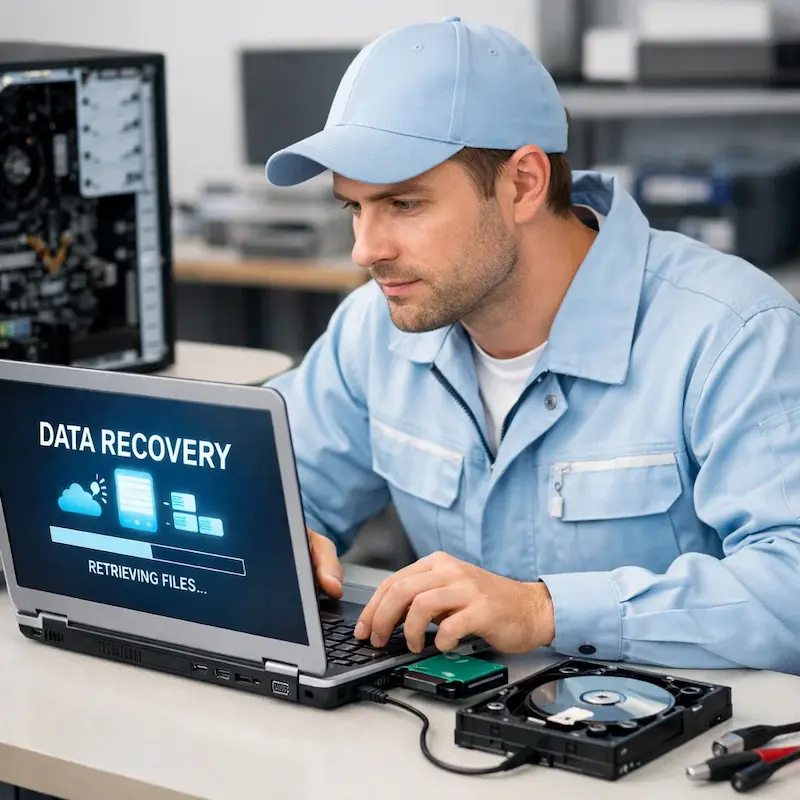 Восстановление данных и файлов в Балахне