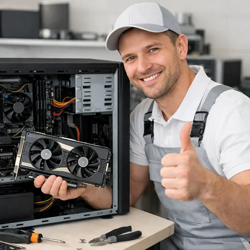 Замена видеокарты ПК в Балахне